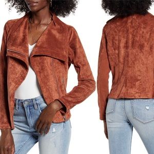Blank NYC Faux Suede Jacket